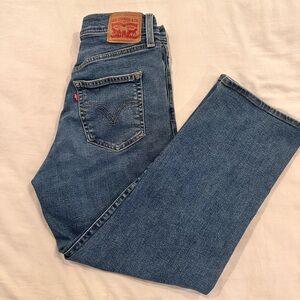 Levi's Ribcage straight ankle jeans size 28